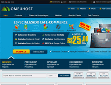 Tablet Screenshot of omeuhost.com.br